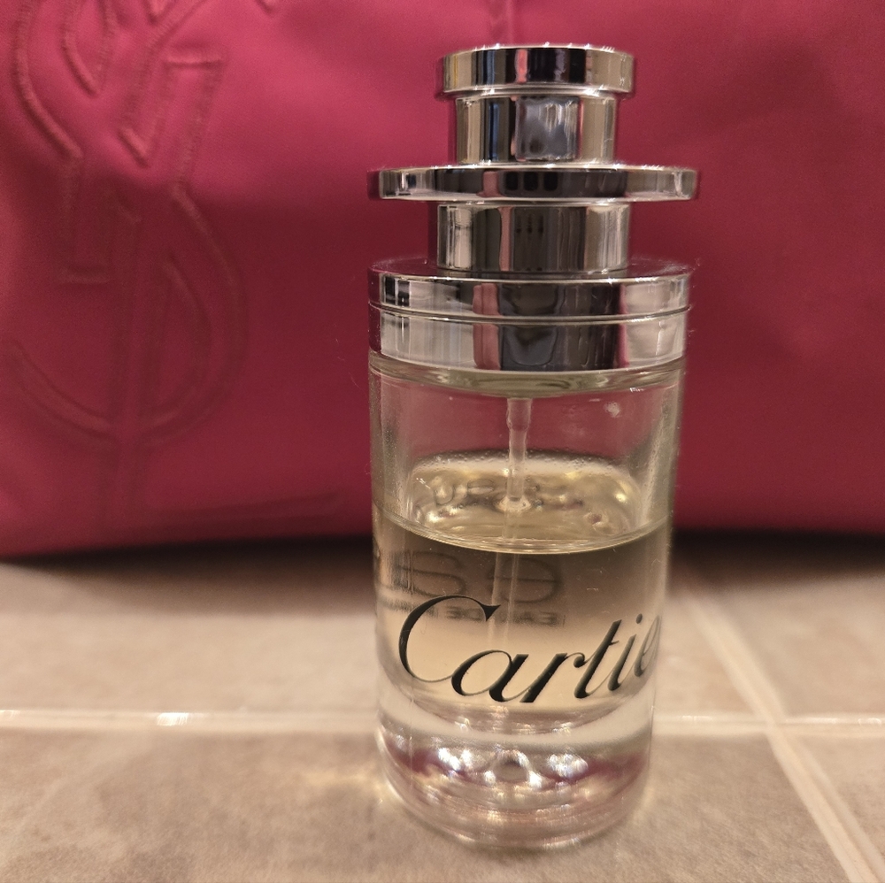 Cartier Perfume with Silver Accents
